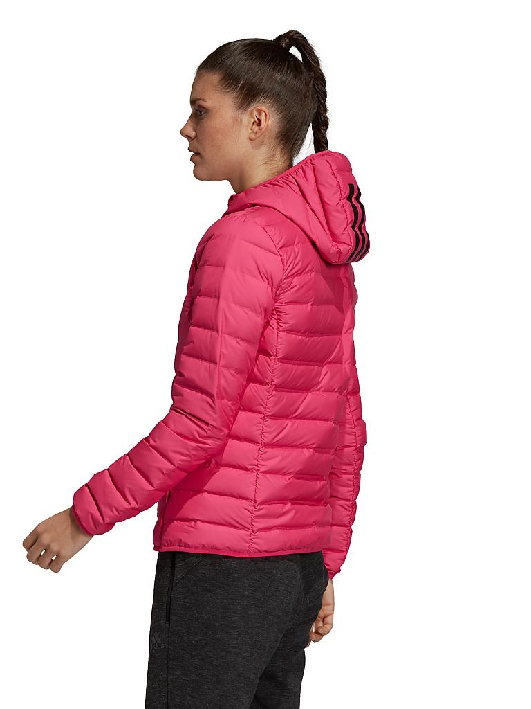 ADIDAS | Damen Daunenjacke Varilite 3-Streifen | pink