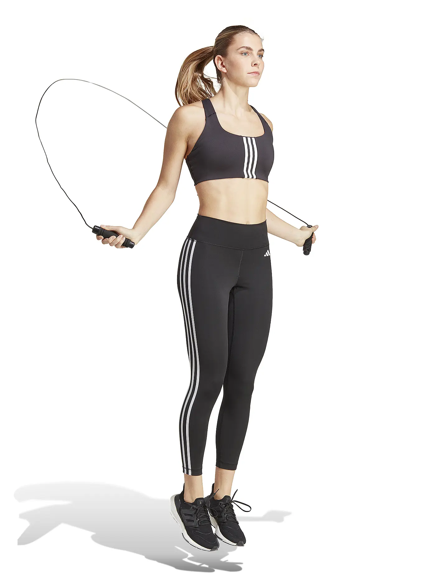 ADIDAS | Damen Fitness Leggings 7/8 Train Essentials | schwarz