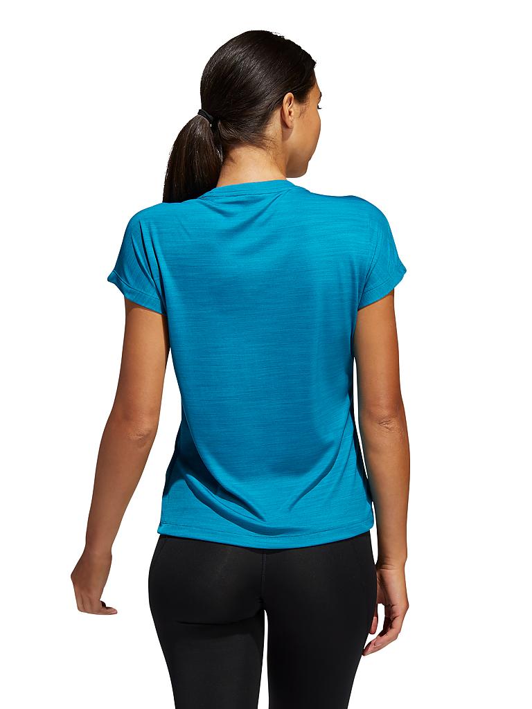 ADIDAS | Damen Fitness-Shirt Badge of Sport | blau