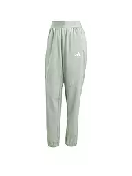 ADIDAS | Damen Fitnesshose D4T Woven | hellgrün