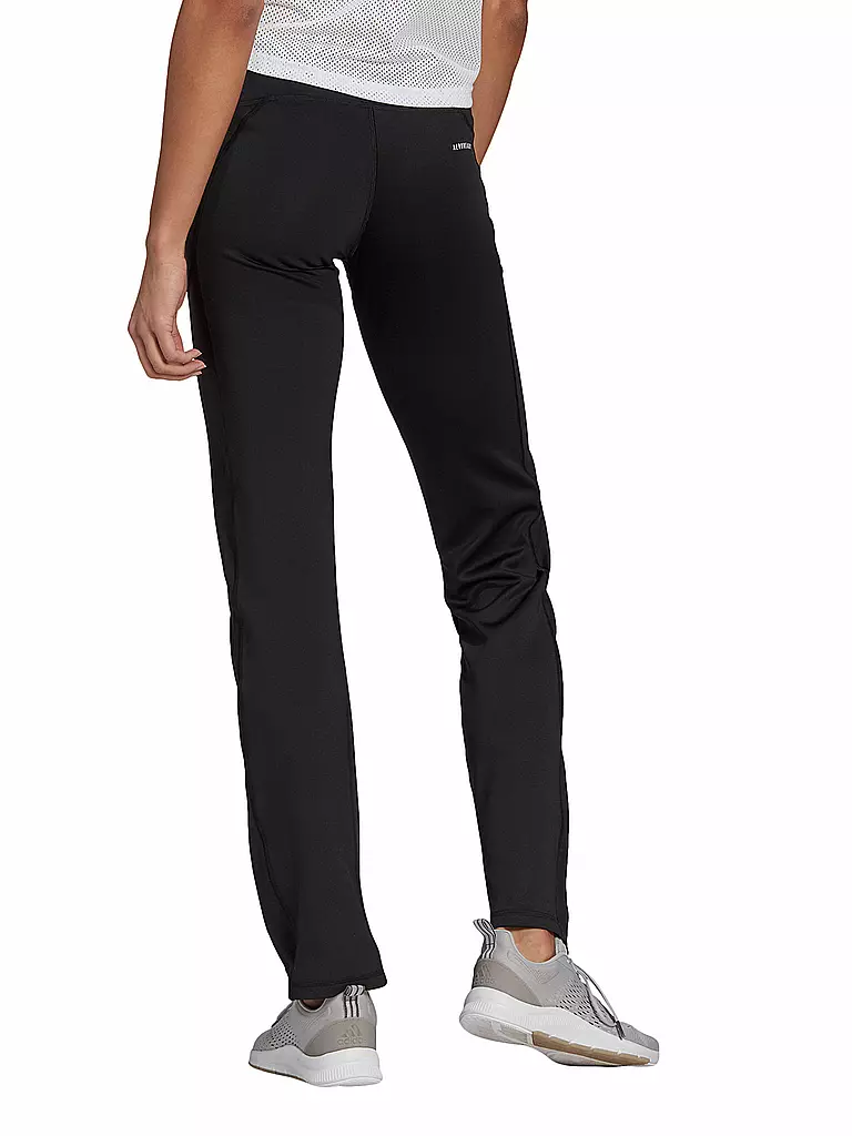 ADIDAS | Damen Fitnesshose Designed To Move Bootcut | schwarz