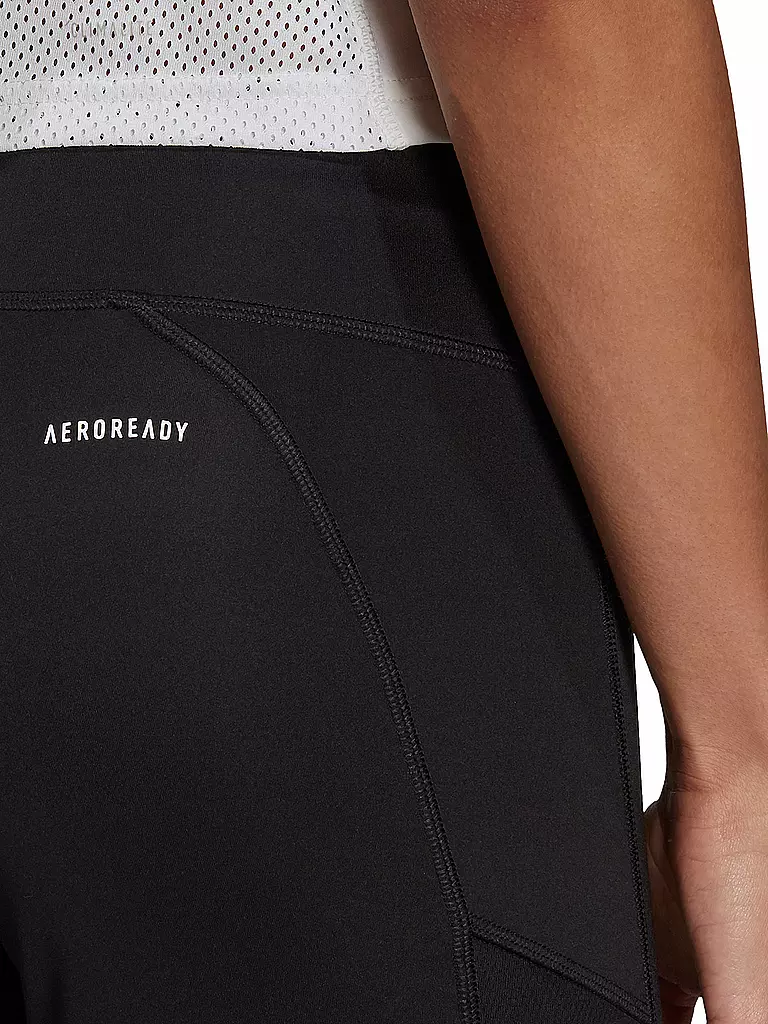 ADIDAS | Damen Fitnesshose Designed To Move Bootcut | schwarz
