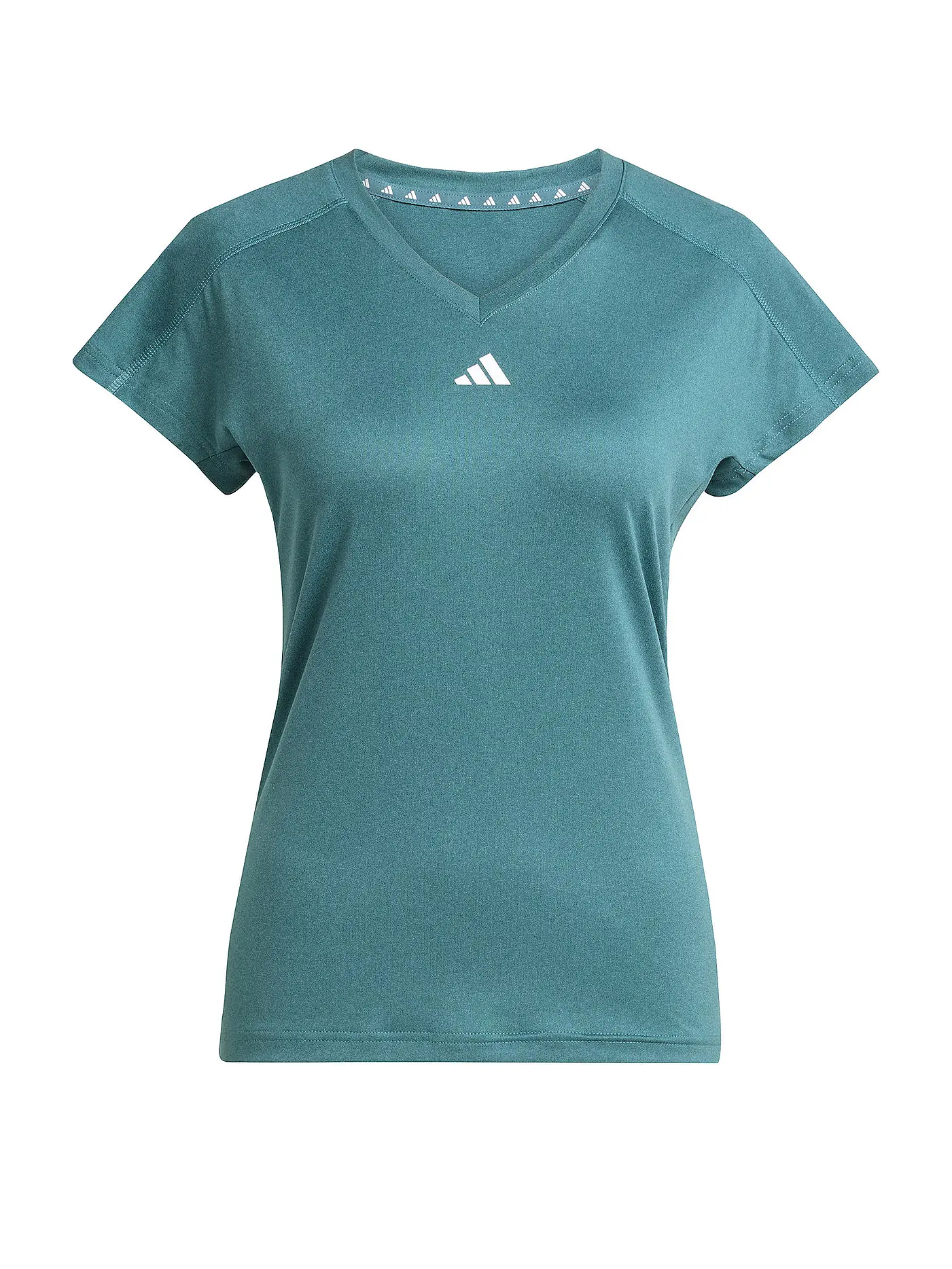 ADIDAS | Damen Fitnessshirt 	AEROREADY Train Essentials  | petrol