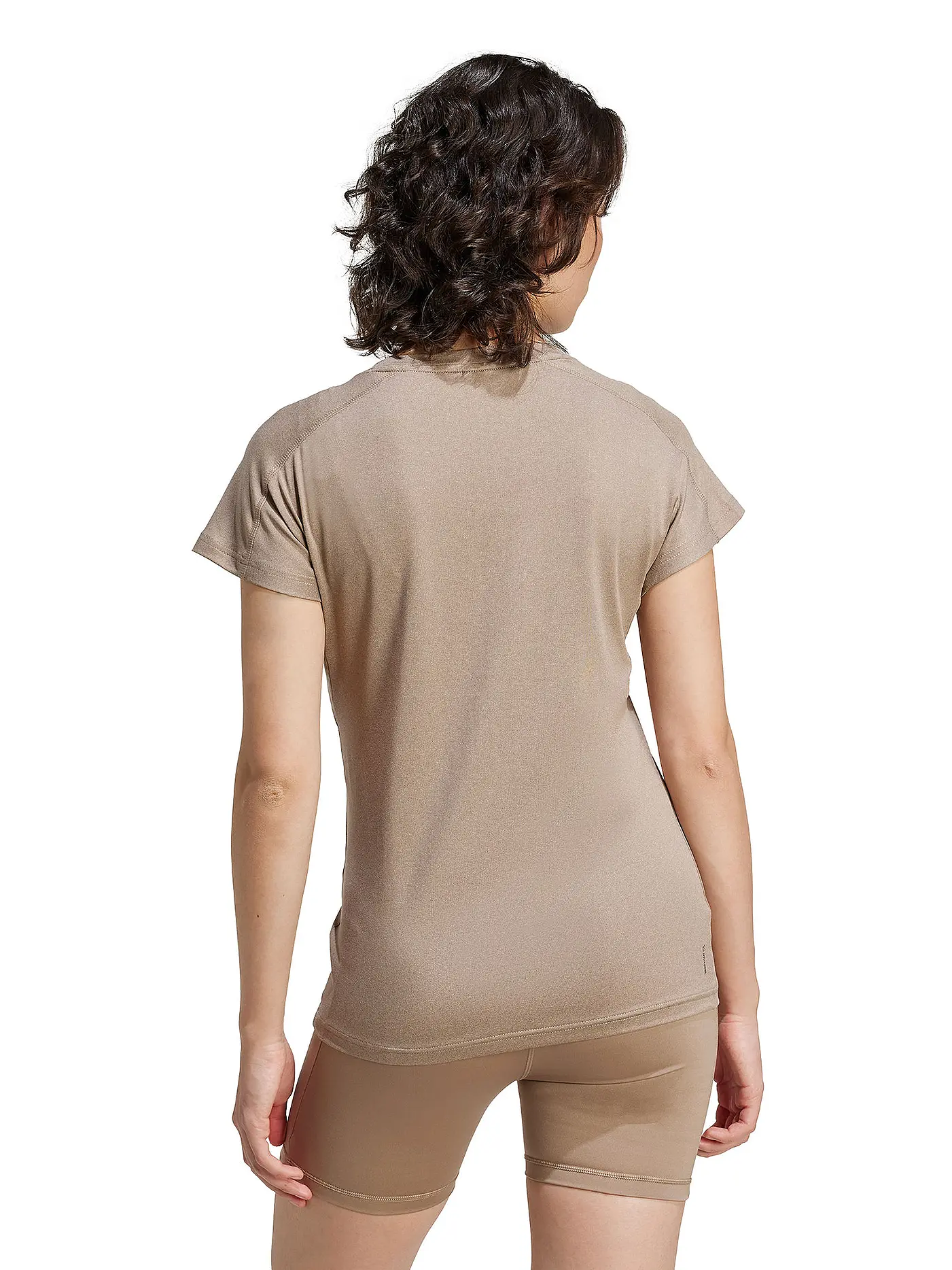 ADIDAS | Damen Fitnessshirt 	AEROREADY Train Essentials  | braun