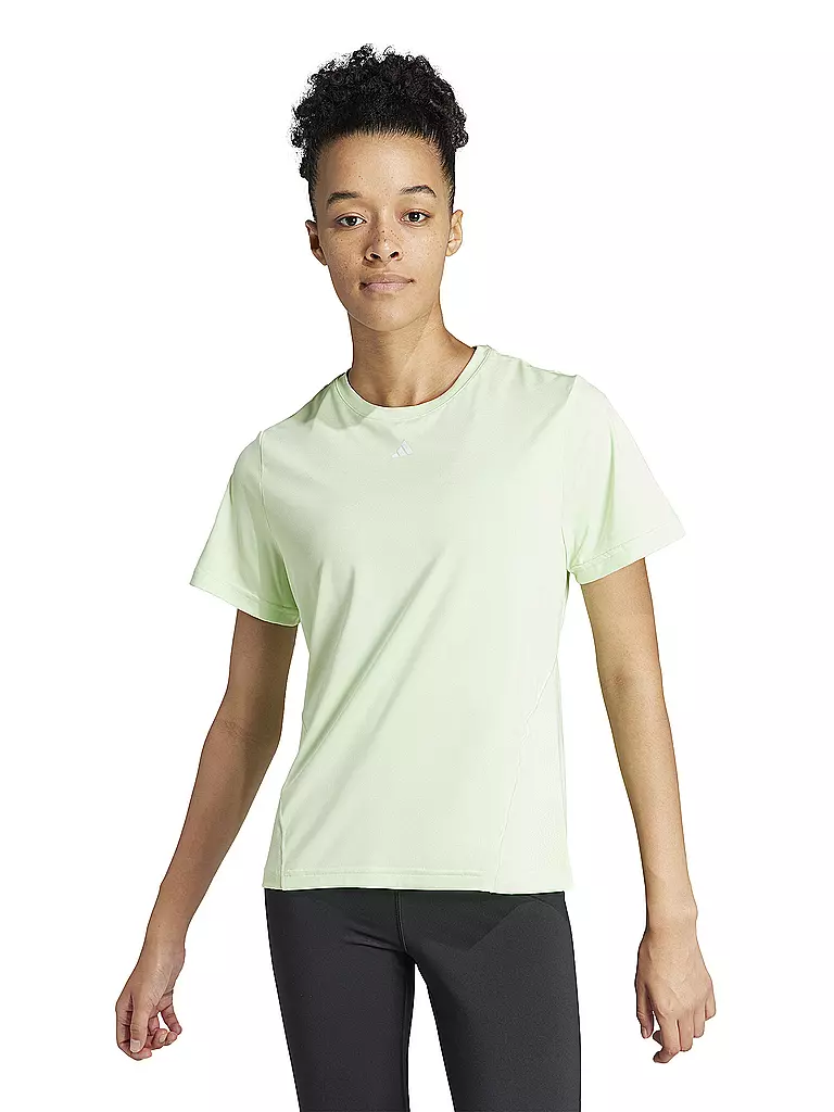 ADIDAS | Damen Fitnessshirt Designed for Training | hellgrün