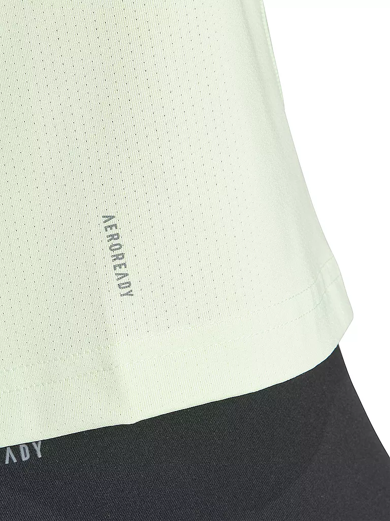 ADIDAS | Damen Fitnessshirt Designed for Training | hellgrün
