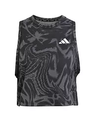 ADIDAS | Damen Fitnesstank Crop TE MIN | schwarz