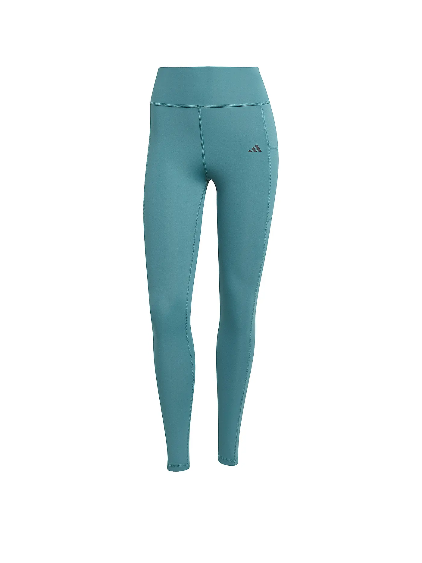 ADIDAS | Damen Fitnesstight Optime Stash 7/8 | petrol