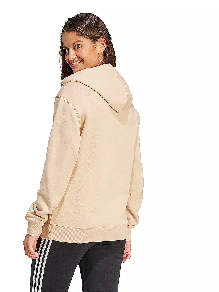 ADIDAS | Damen Hoodie Essentials Linear | camel