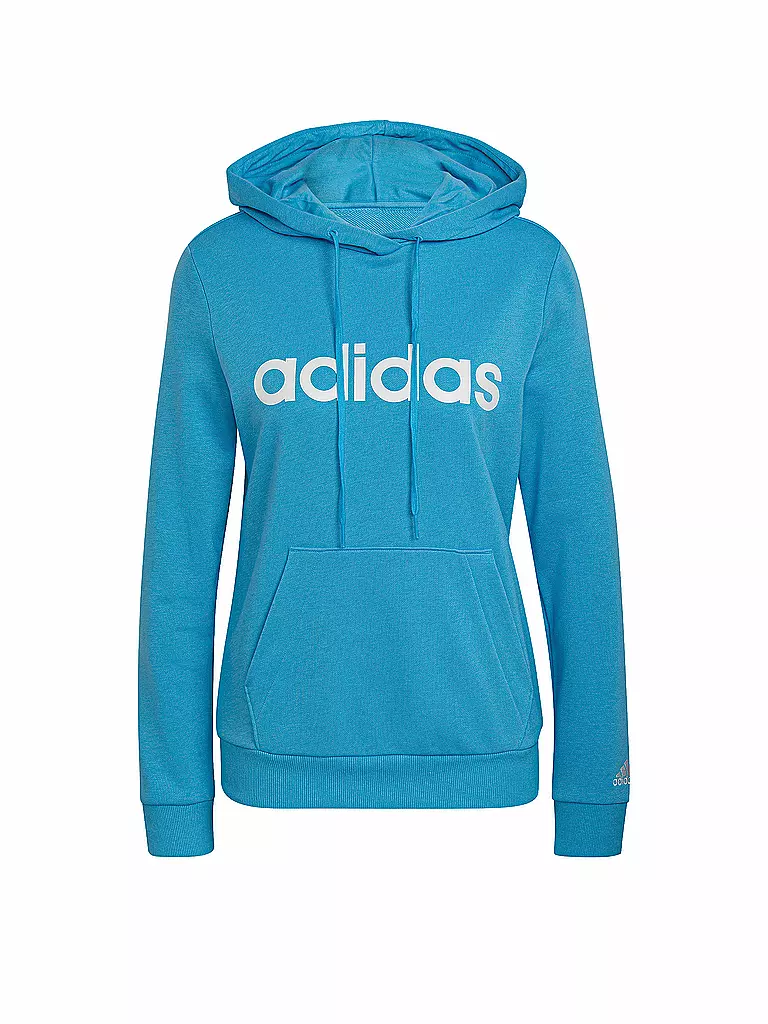 ADIDAS | Damen Hoodie Essentials Logo | blau