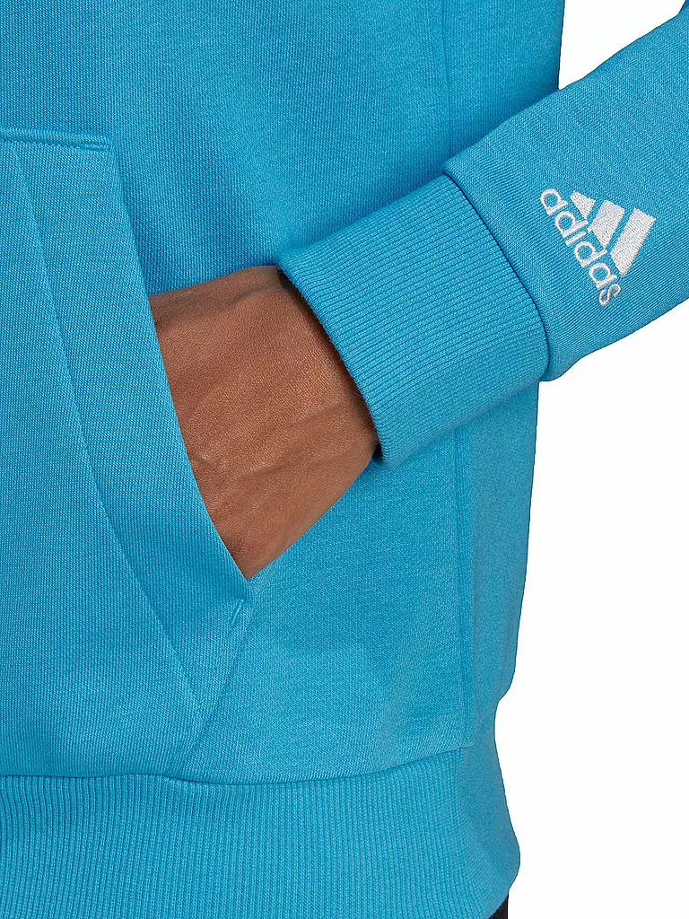 ADIDAS | Damen Hoodie Essentials Logo | blau