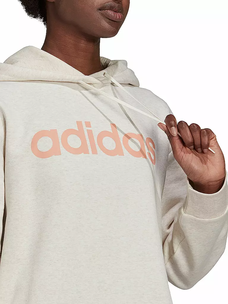 ADIDAS | Damen Hoodie Essentials Oversize Fleece | beige