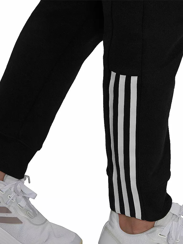 ADIDAS | Damen Jogginghose Essentials 3-Streifen | schwarz