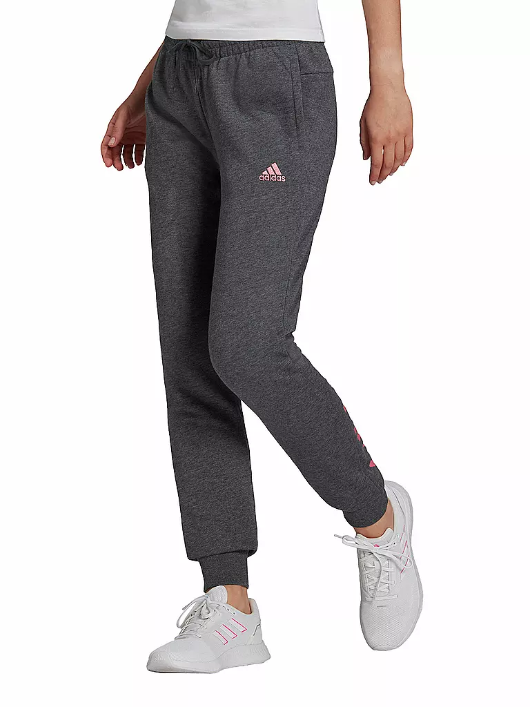 ADIDAS | Damen Jogginghose Lin FT | grau