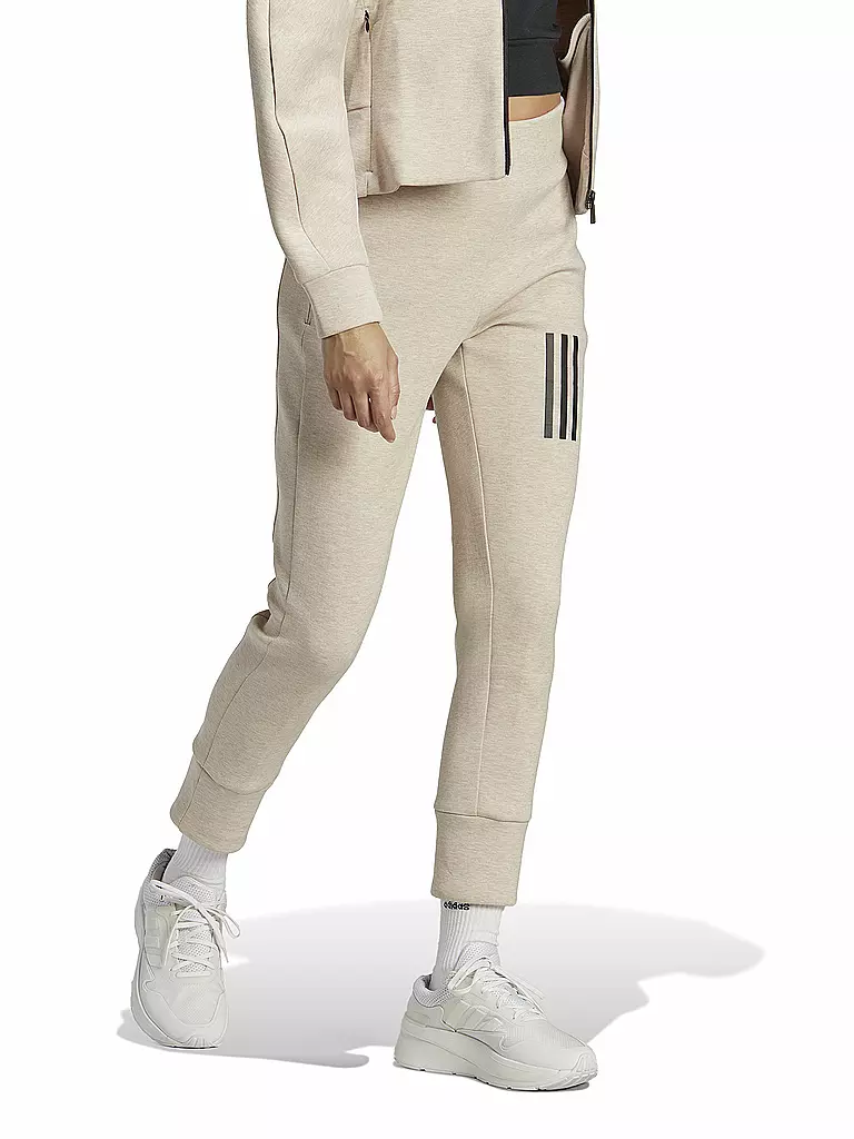 ADIDAS | Damen Jogginghose Mission Victory High-Waist 7/8 | beige