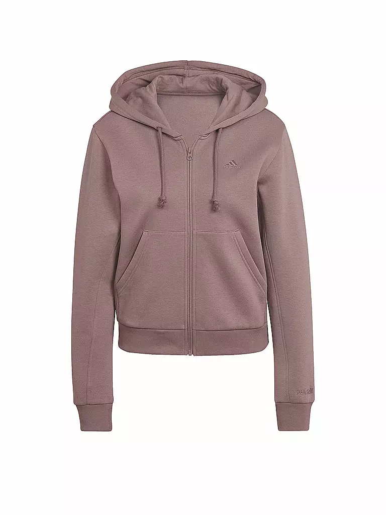 ADIDAS | Damen Kapuzenjacke ALL SZN Fleece Full-Zip  | beere