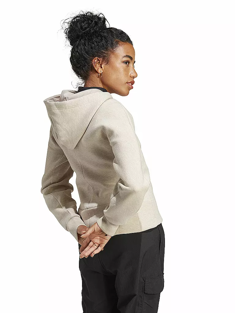 ADIDAS | Damen Kapuzenjacke Mission Victory Slim Fit | beige