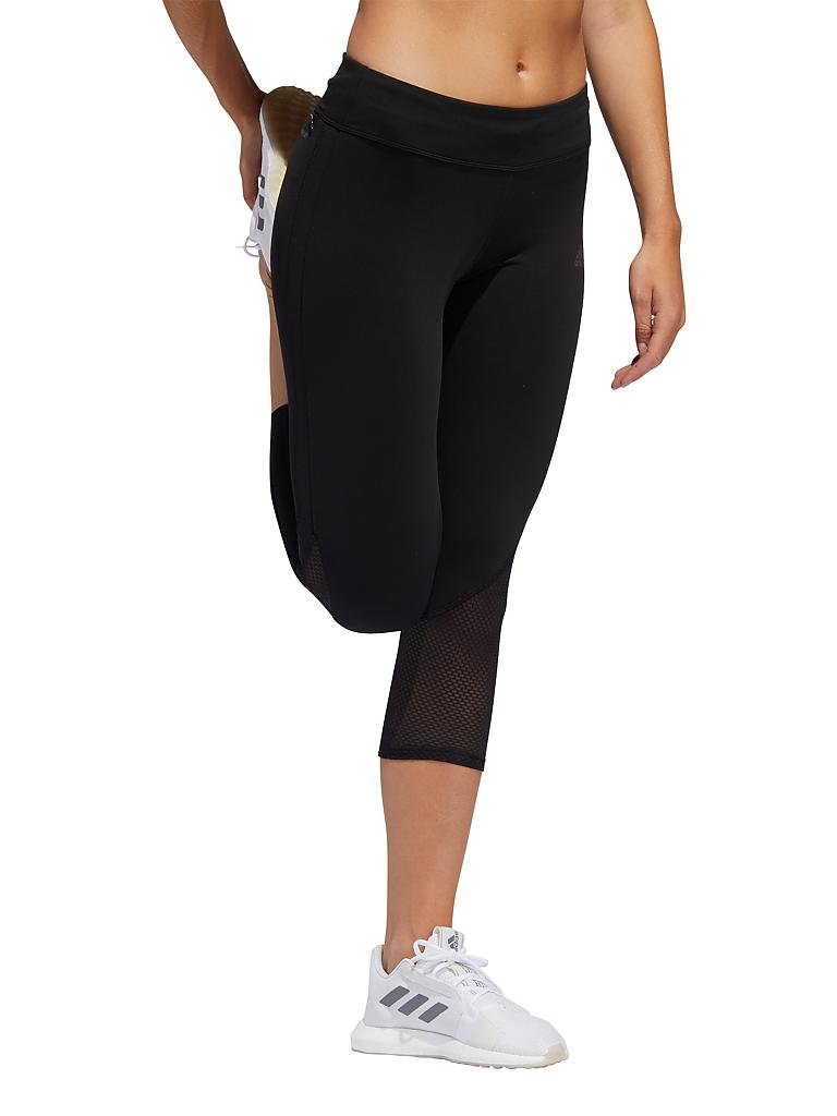 ADIDAS | Damen Lauf-Tight 3/4 Own The Run | schwarz