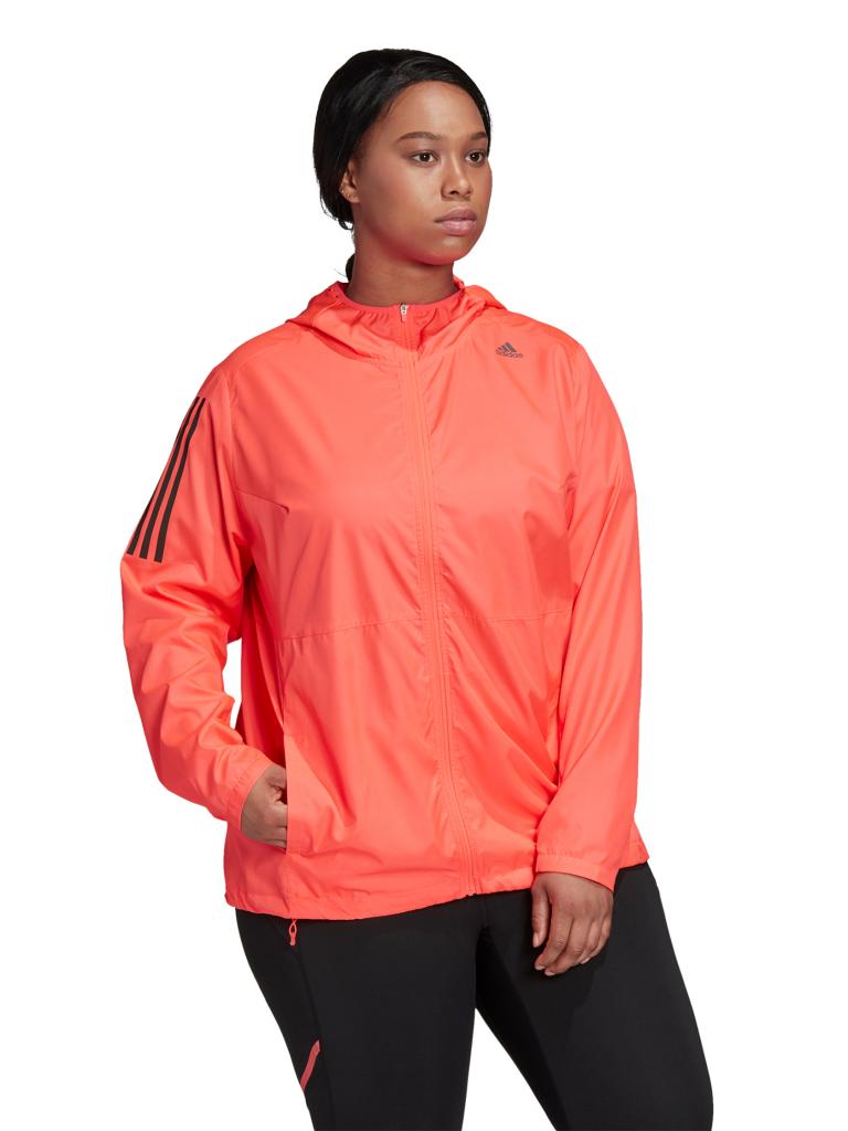 ADIDAS | Damen Laufjacke Own the Run (Plus-Size) | pink