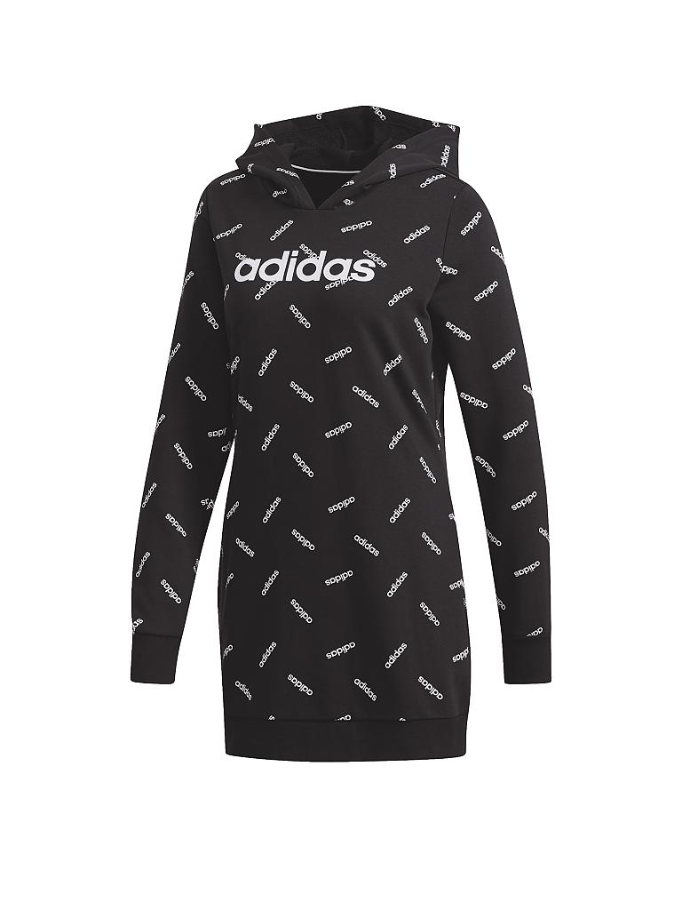 ADIDAS | Damen Long-Hoodie Graphic | schwarz