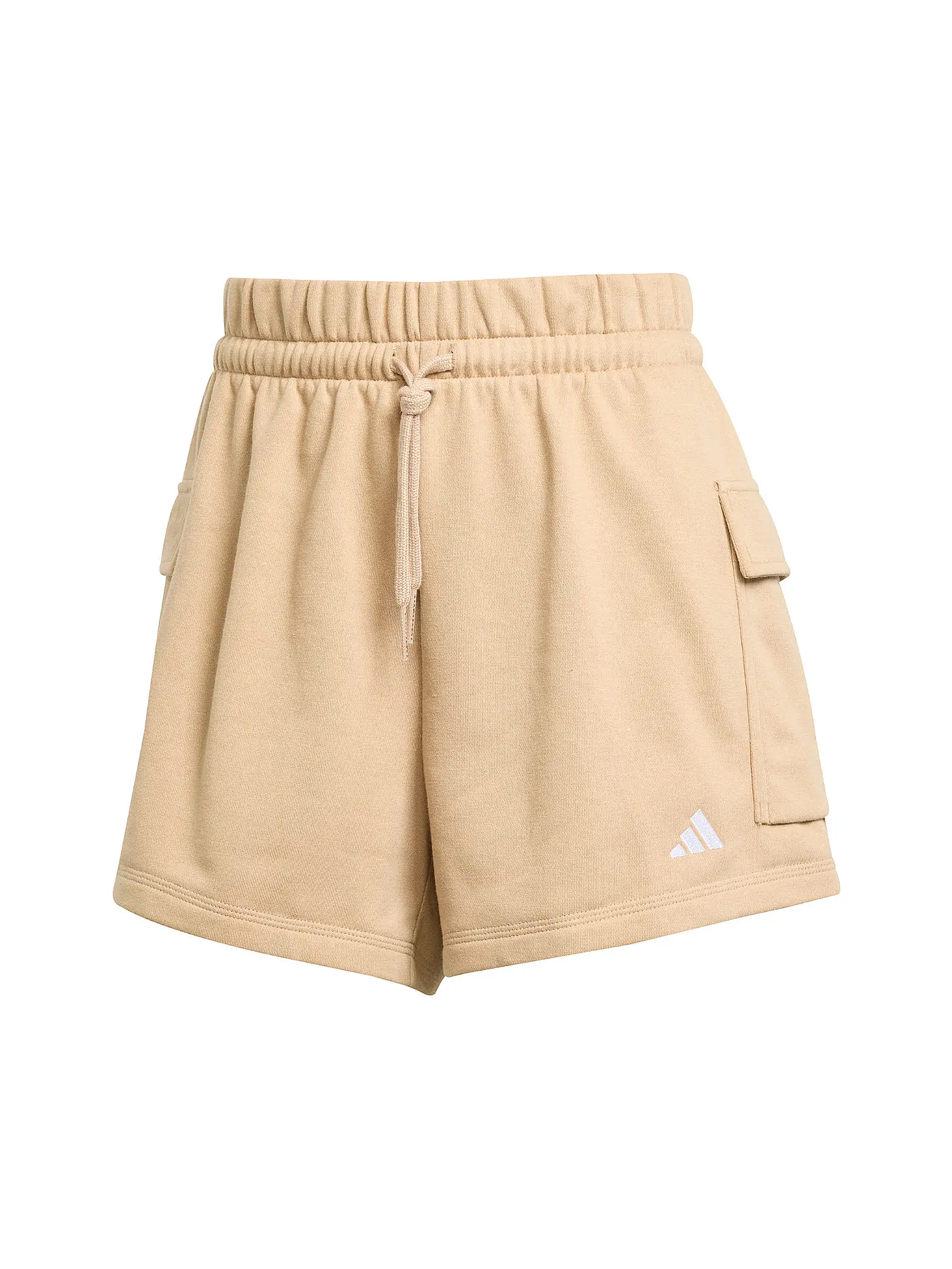 ADIDAS | Damen Short French Terry Cargo | camel