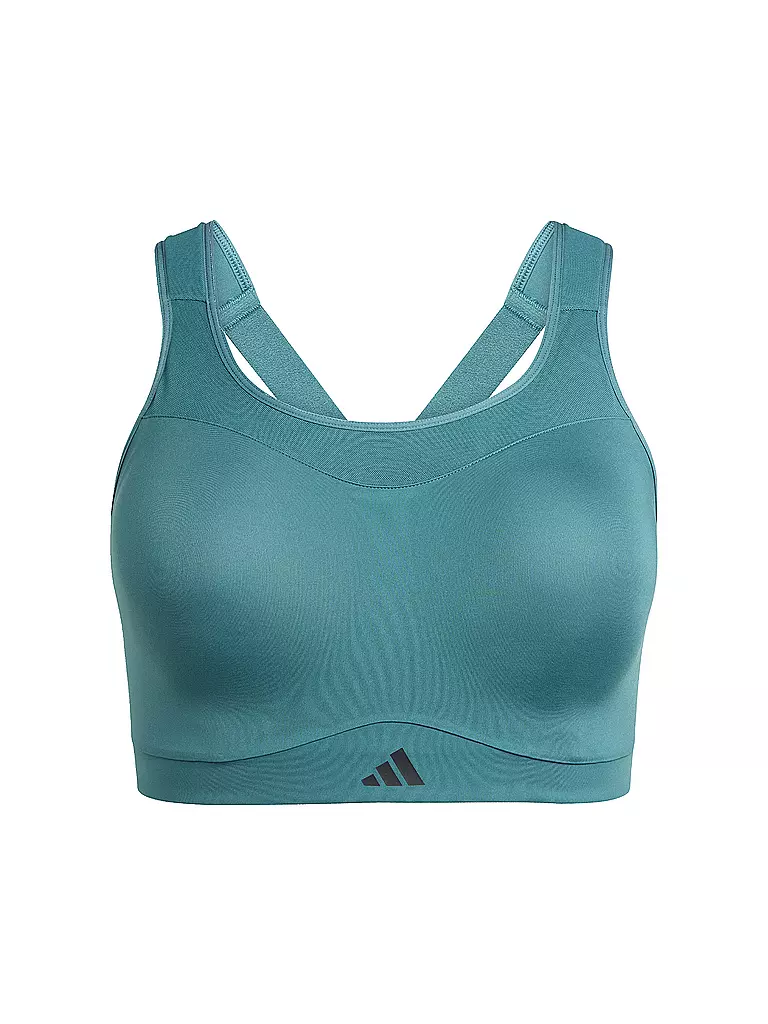 ADIDAS | Damen Sport-BH 	TLRD Impact Training High Support | petrol