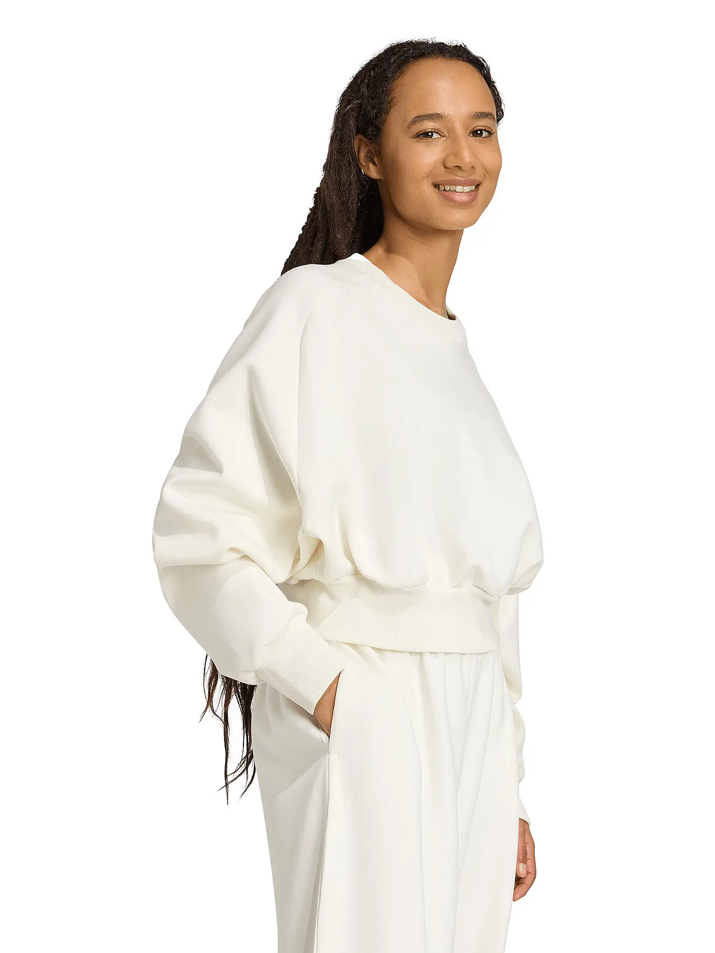 ADIDAS | Damen Sweater ALL SZN  | creme