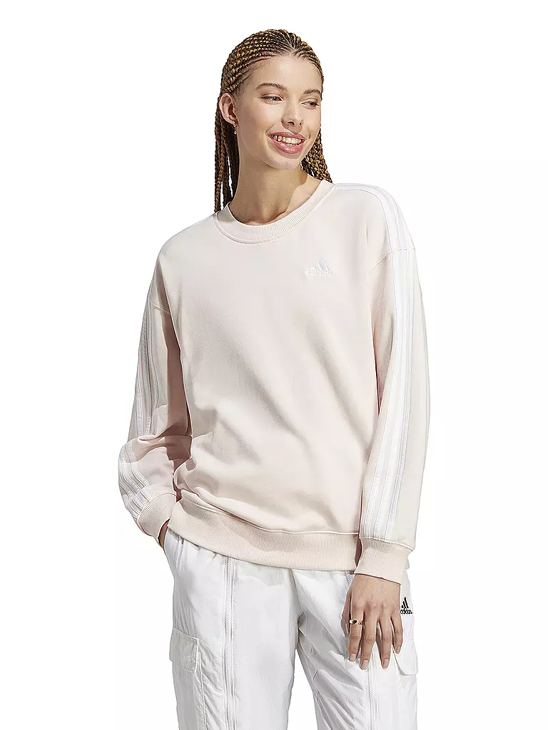 ADIDAS | Damen Sweater Essentials 3-Stripes  | beige