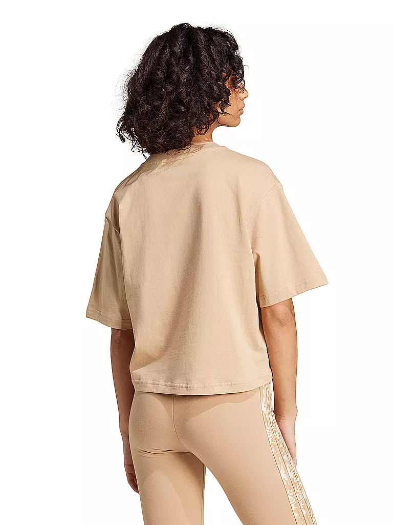 ADIDAS | Damen T-Shirt 3S Cropped | koralle