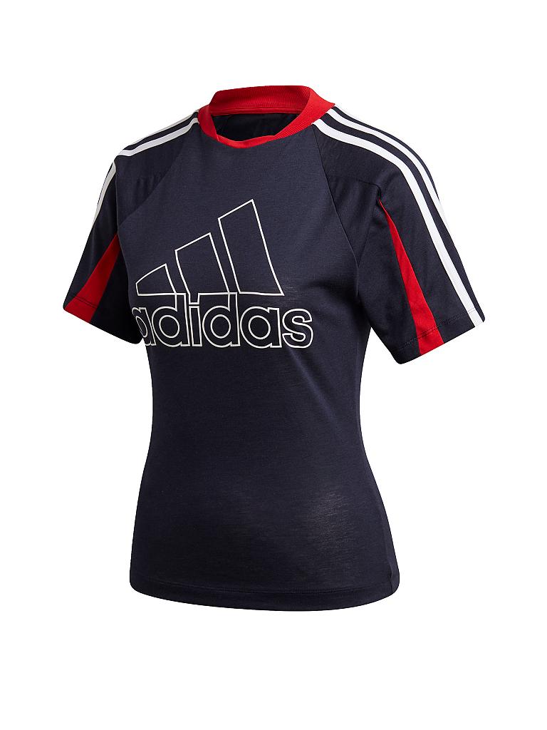 ADIDAS | Damen T-Shirt Aeroready Logo | blau