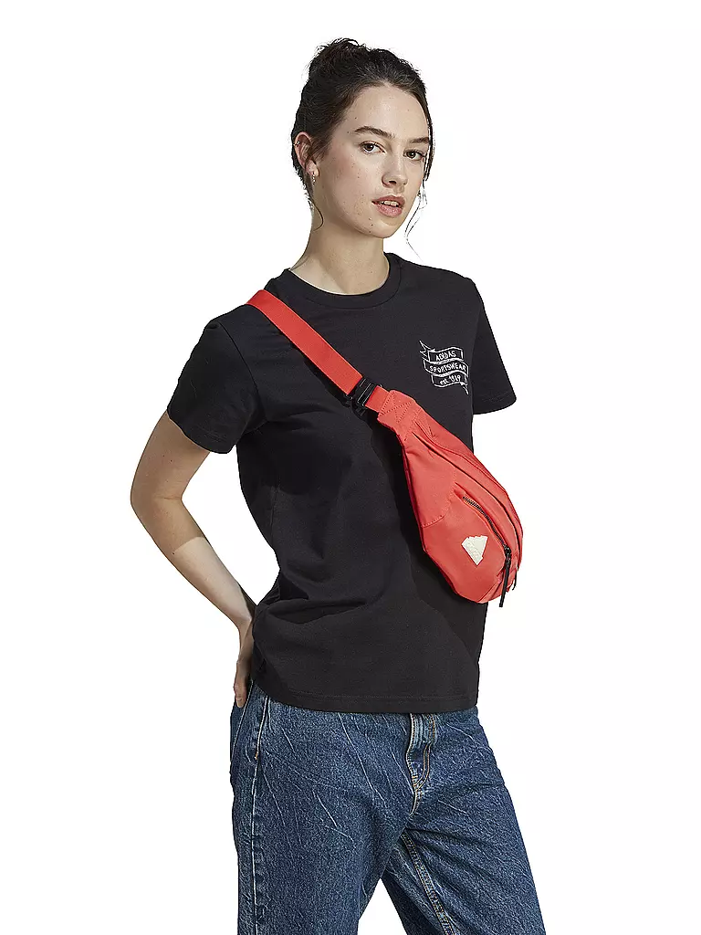 ADIDAS | Damen T-Shirt Brand Love Graphic | schwarz