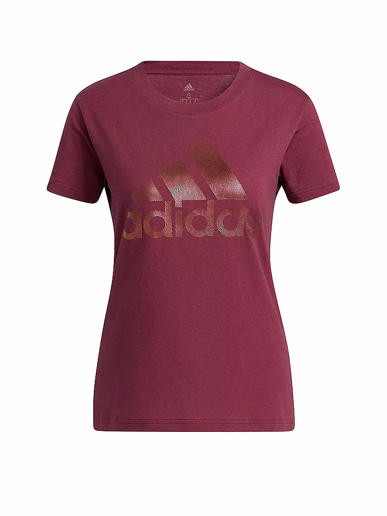 ADIDAS | Damen T-Shirt Holiday Graphic Short | rot