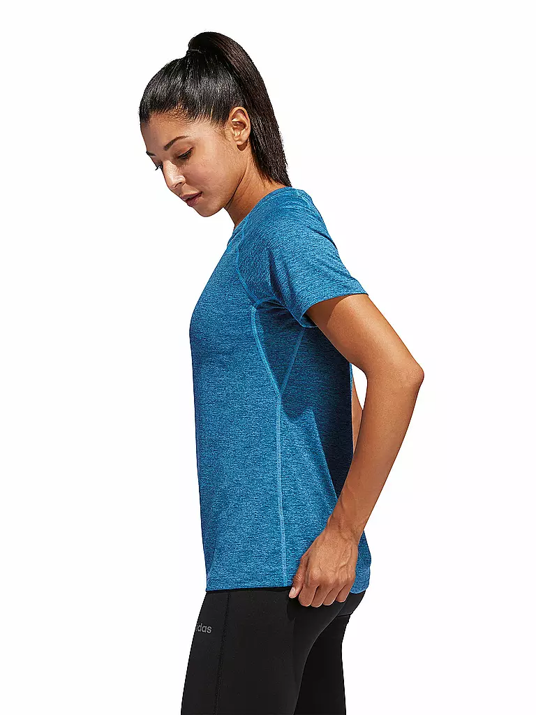 ADIDAS | Damen T-Shirt Prime 3-Streifen | blau