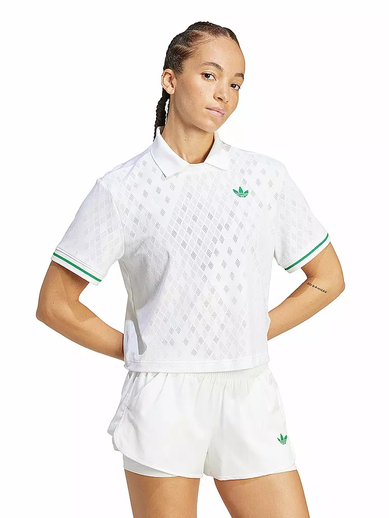 ADIDAS | Damen Tennispolo Pro Original | weiss