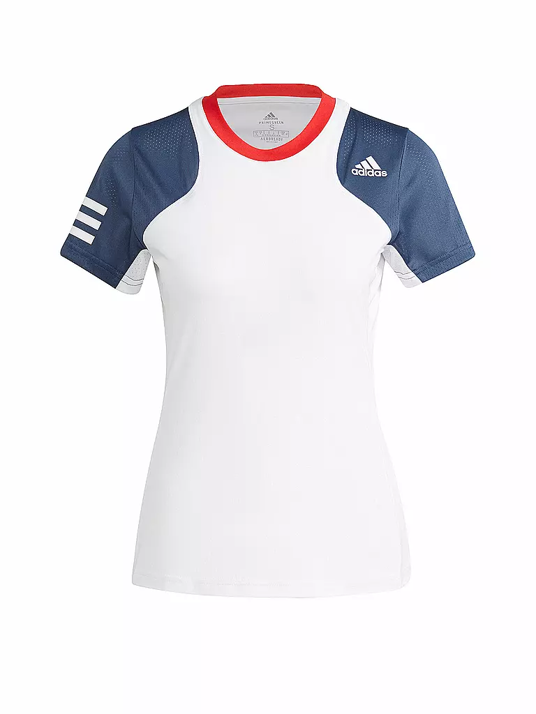 ADIDAS | Damen Tennisshirt Club | weiss