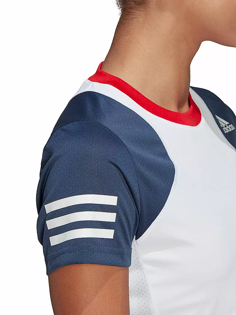 ADIDAS | Damen Tennisshirt Club | weiss