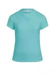 ADIDAS | Damen Tennisshirt Freelift  | petrol