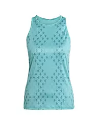 ADIDAS | Damen Tennistank Club Climacool Grafik | petrol