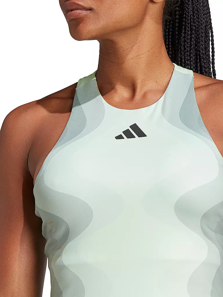 ADIDAS | Damen Tennistank HEAT.RDY Pro Y-Tank | grün