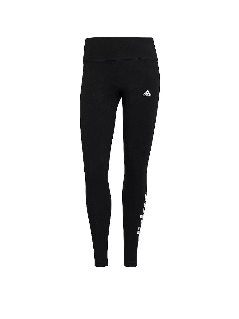 ADIDAS | Damen Tight Essentials High-Waisted Logo | schwarz