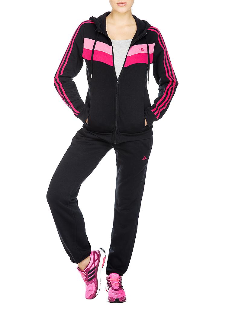 ADIDAS | Damen Trainings-Anzug mit Kapuze Zeno Cotton Suit | 