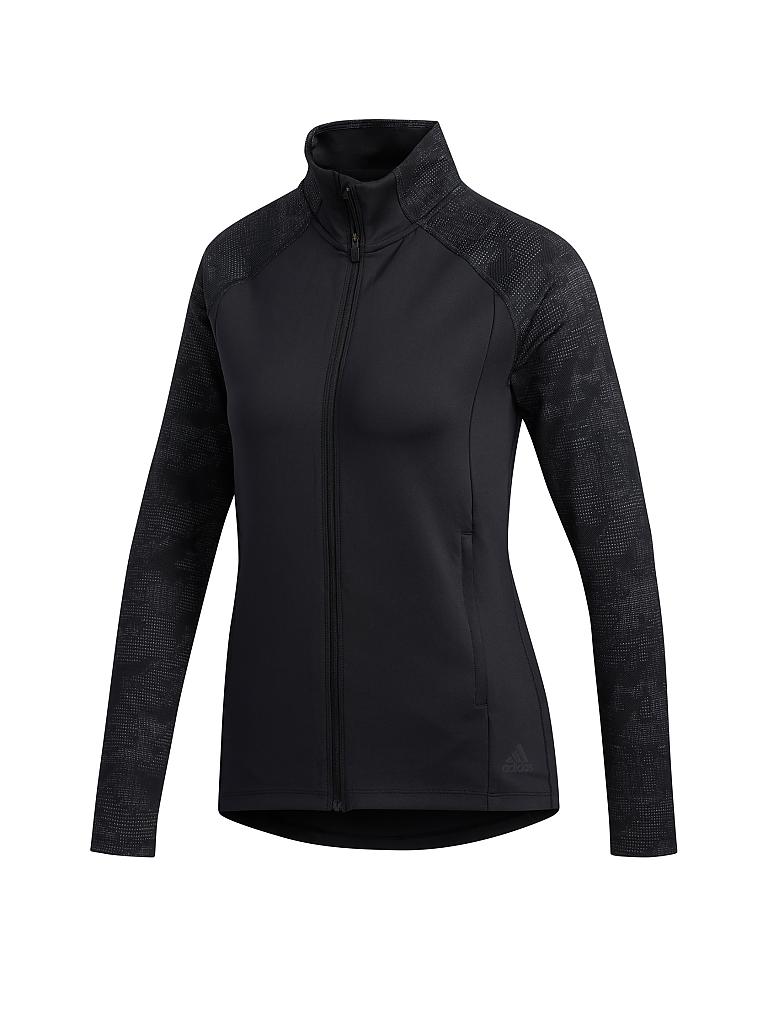 ADIDAS | Damen Weste Jacquard Jacket | schwarz