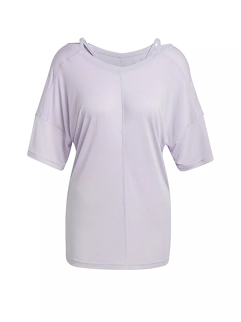 ADIDAS | Damen Yoga T-Shirt | lila