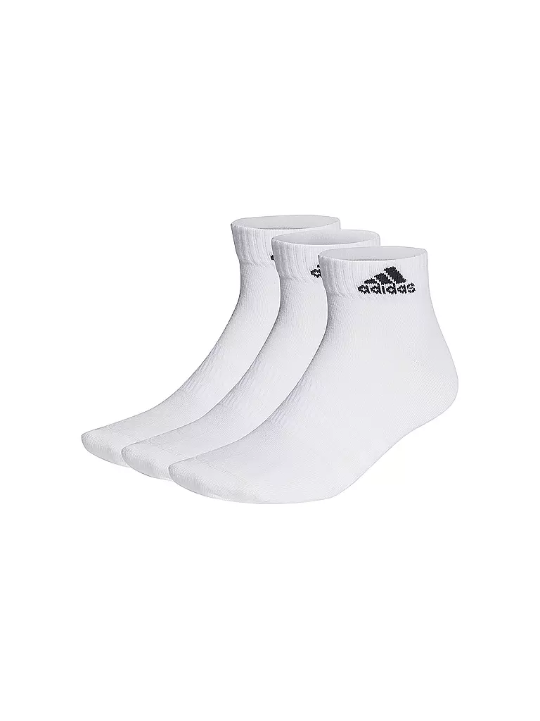 ADIDAS | Freizeitsocken Thin and Light Ankle 3er Pkg. | weiss