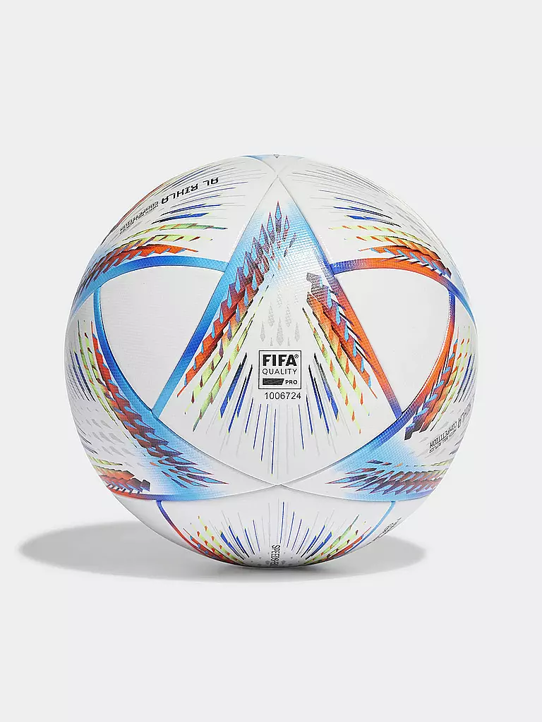ADIDAS | Fußball Al Rihla Competition Ball WM 2022 | weiss