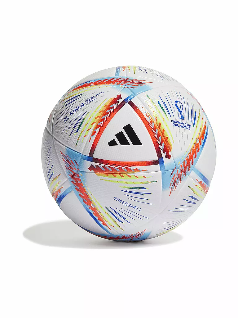 ADIDAS | Fußball Al Rihla League Ball WM 2022 | weiss