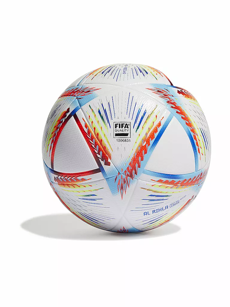 ADIDAS | Fußball Al Rihla League Ball WM 2022 | weiss