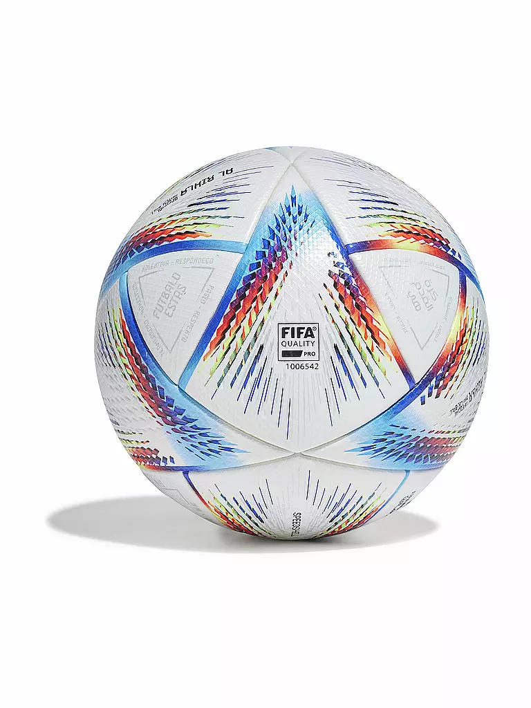 ADIDAS | Fußball Al Rihla Pro Matchball WM 2022 | weiss