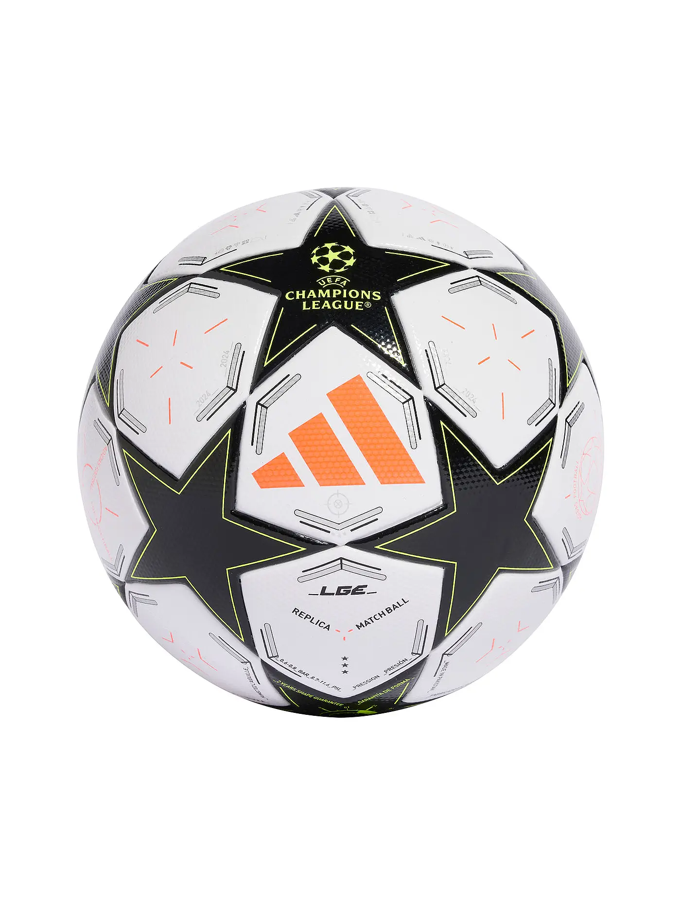 ADIDAS | Fußball Trainingsball | weiss