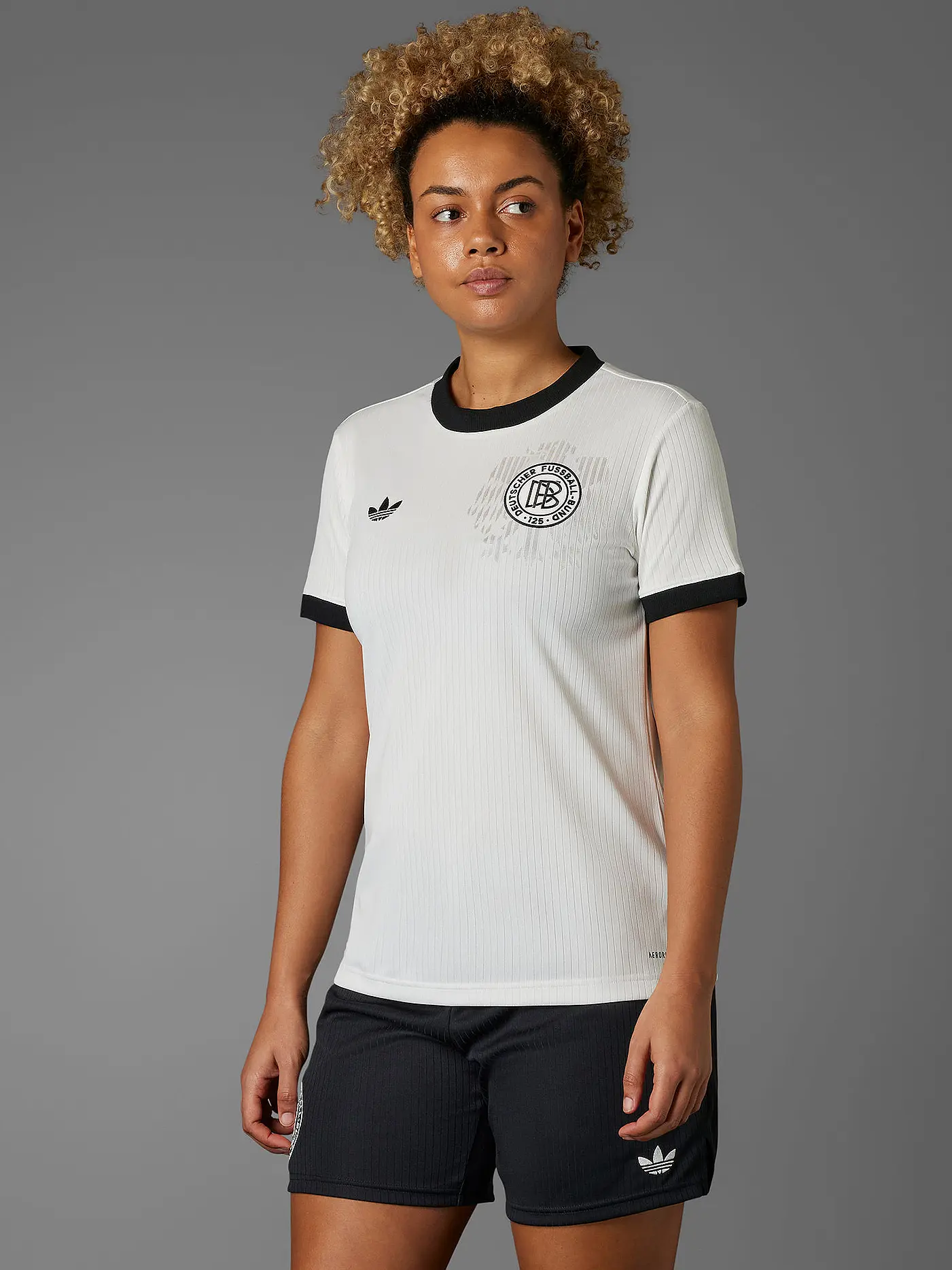 ADIDAS | Fußballtrikot DFB 125 | schwarz